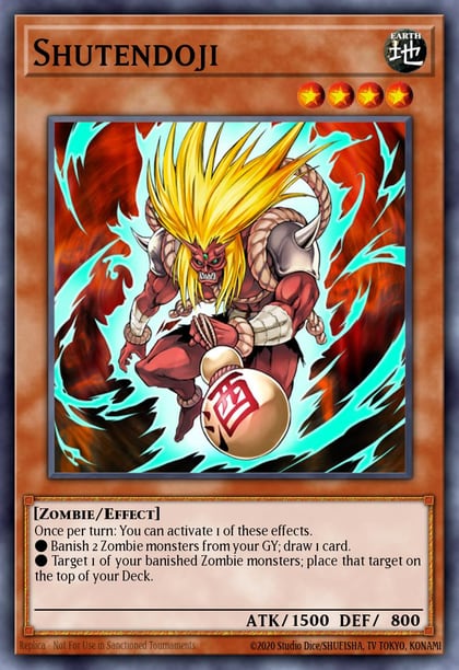 Shutendoji (Shatterfoil), Battle Pack 3: Monster League BP03-EN069