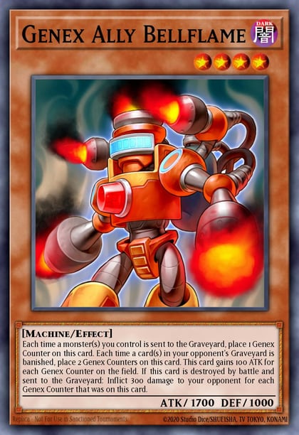 Genex Ally Bellflame (Shatterfoil), Battle Pack 3: Monster League BP03-EN082