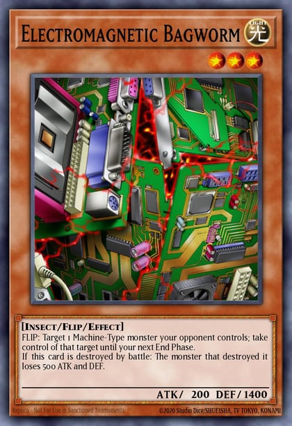 Electromagnetic Bagworm (Shatterfoil), Battle Pack 3: Monster League BP03-EN100