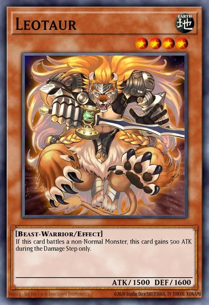 Leotaur, Battle Pack 3: Monster League BP03-EN102