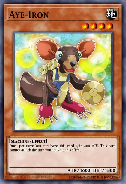 Aye-Iron, Battle Pack 3: Monster League BP03-EN103