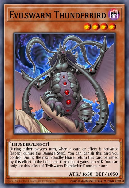 Evilswarm Thunderbird, Battle Pack 3: Monster League BP03-EN104