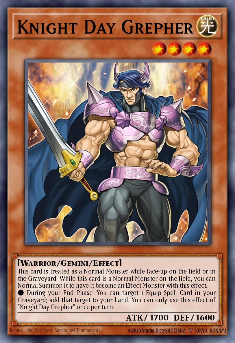 Knight Day Grepher, Battle Pack 3: Monster League BP03-EN109