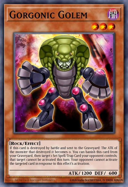 Gorgonic Golem (Shatterfoil), Battle Pack 3: Monster League BP03-EN110