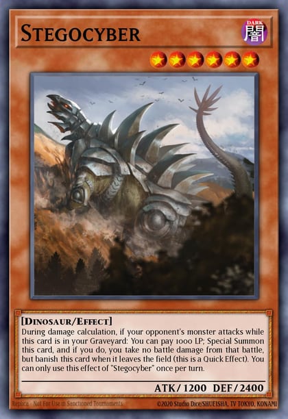 Stegocyber (Shatterfoil), Battle Pack 3: Monster League BP03-EN114