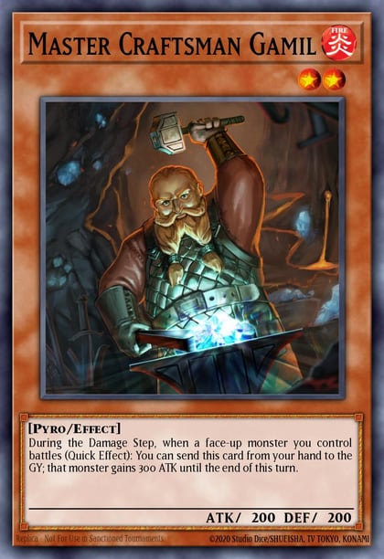 Master Craftsman Gamil, Battle Pack 3: Monster League BP03-EN115
