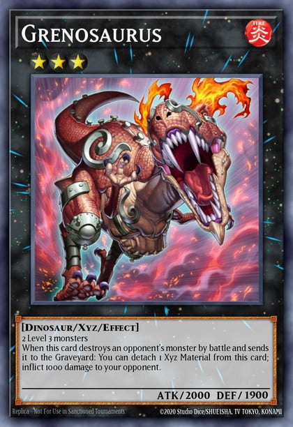 Grenosaurus (Shatterfoil), Battle Pack 3: Monster League BP03-EN116