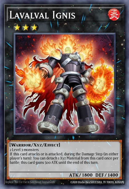 Lavalval Ignis (Shatterfoil), Battle Pack 3: Monster League BP03-EN120