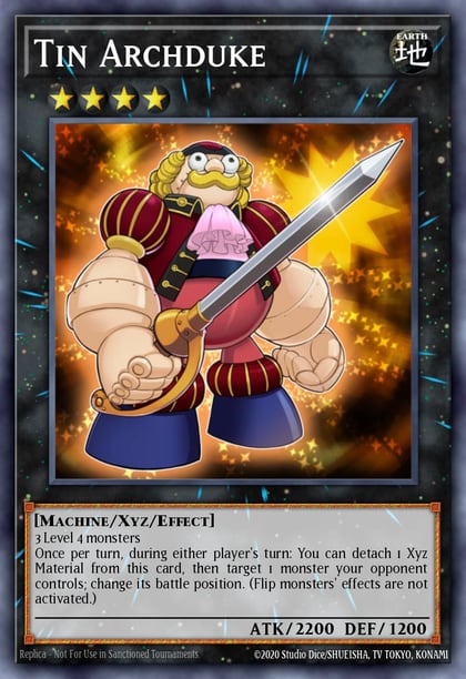 Tin Archduke (Shatterfoil), Battle Pack 3: Monster League BP03-EN128
