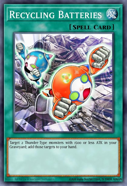 Recycling Batteries, Battle Pack 3: Monster League BP03-EN158