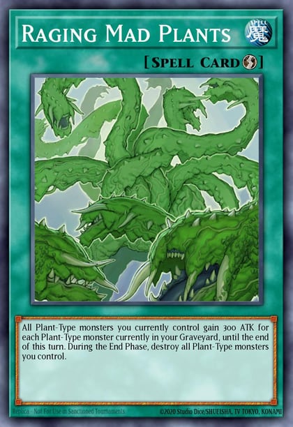 Raging Mad Plants (Shatterfoil), Battle Pack 3: Monster League BP03-EN165