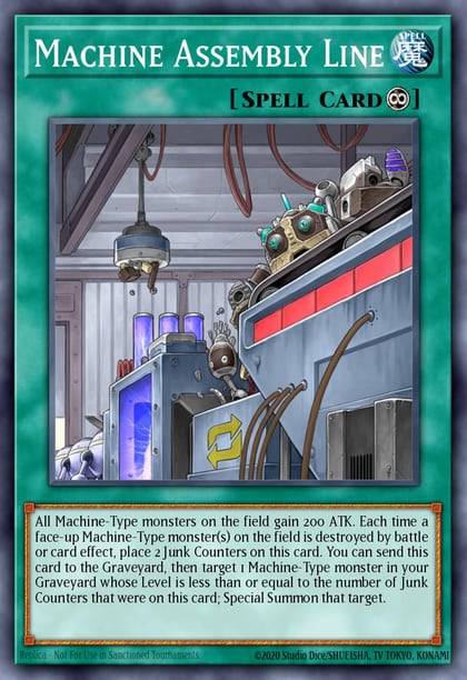 Machine Assembly Line (Shatterfoil), Battle Pack 3: Monster League BP03-EN167