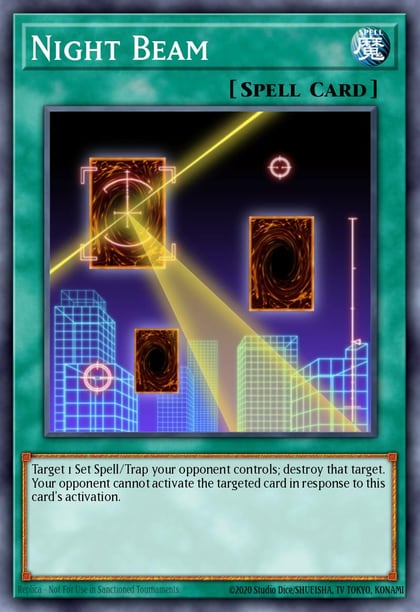 Night Beam, Battle Pack 3: Monster League BP03-EN176