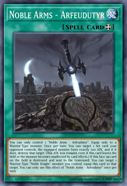Noble Arms - Arfeudutyr, Battle Pack 3: Monster League BP03-EN181