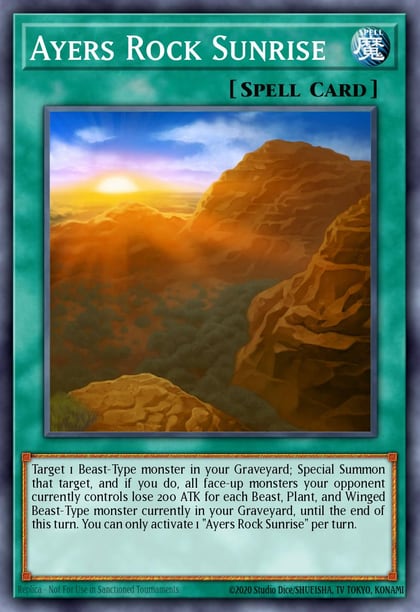 Ayers Rock Sunrise, Battle Pack 3: Monster League BP03-EN183