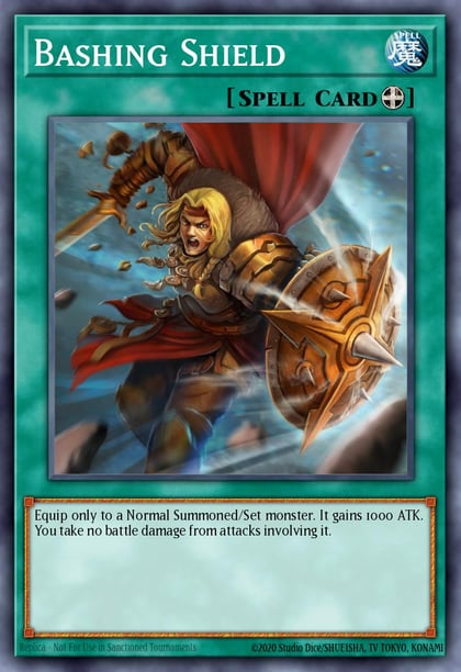 Bashing Shield, Battle Pack 3: Monster League BP03-EN186