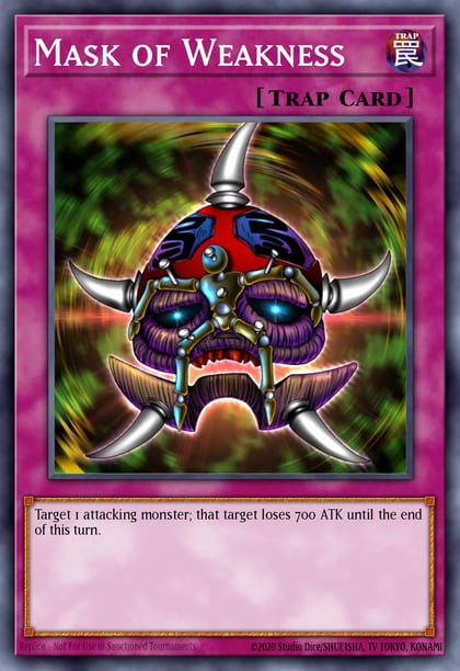 Mask of Weakness, Battle Pack 3: Monster League BP03-EN190
