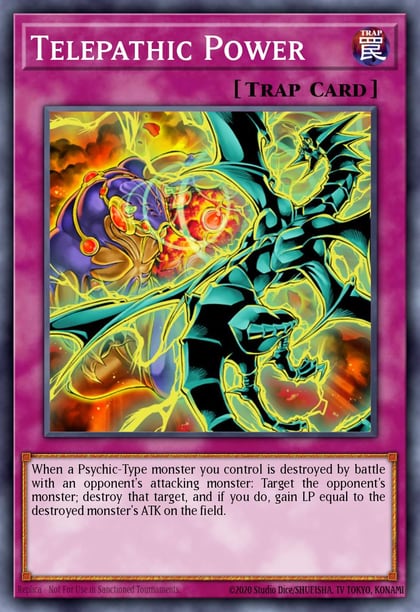 Telepathic Power (Shatterfoil), Battle Pack 3: Monster League BP03-EN208