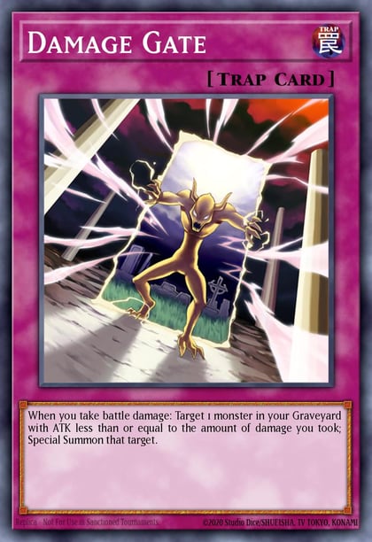 Damage Gate, Battle Pack 3: Monster League BP03-EN218