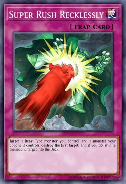 Super Rush Recklessly (Shatterfoil), Battle Pack 3: Monster League BP03-EN219