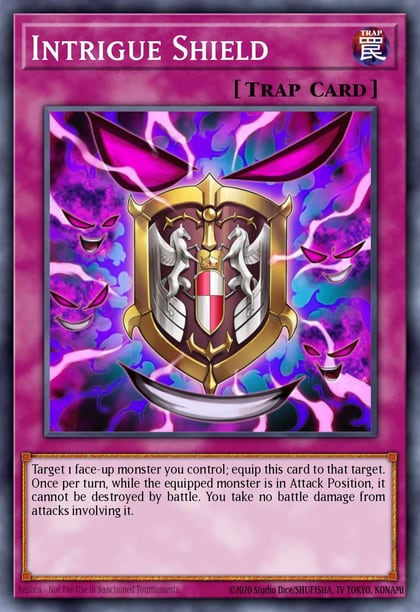 Intrigue Shield (Shatterfoil), Battle Pack 3: Monster League BP03-EN231