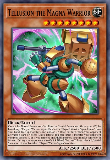 Tellusion the Magna Warrior, Burst Protocol BPRO-EN004