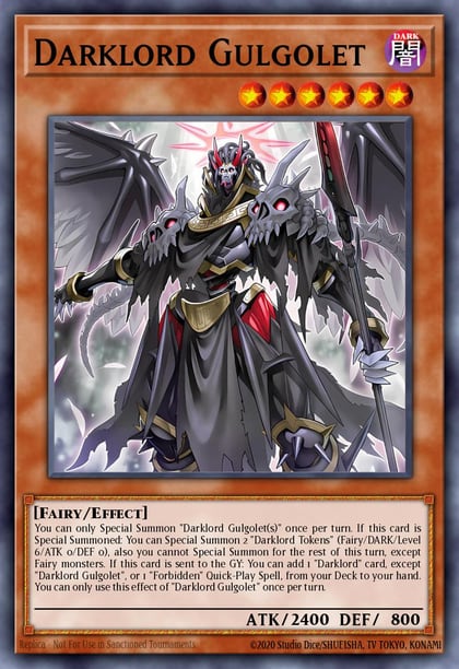 Darklord Gulgolet, Burst Protocol BPRO-EN018