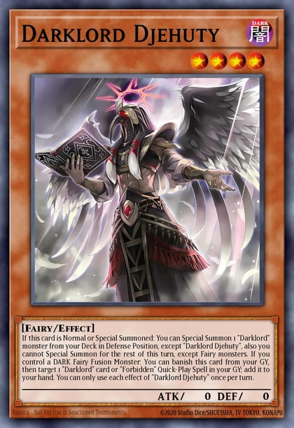 Darklord Djehuty, Burst Protocol BPRO-EN019