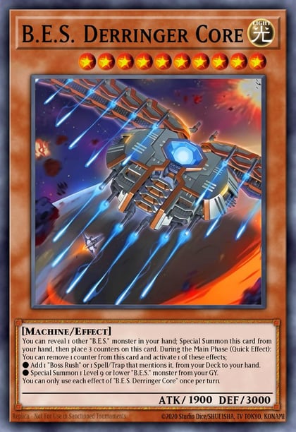 B.E.S. Derringer Core, Burst Protocol BPRO-EN021