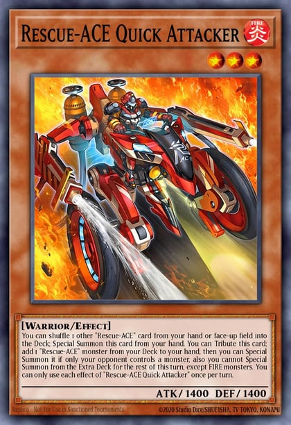 Rescue-ACE Quick Attacker, Burst Protocol BPRO-EN023