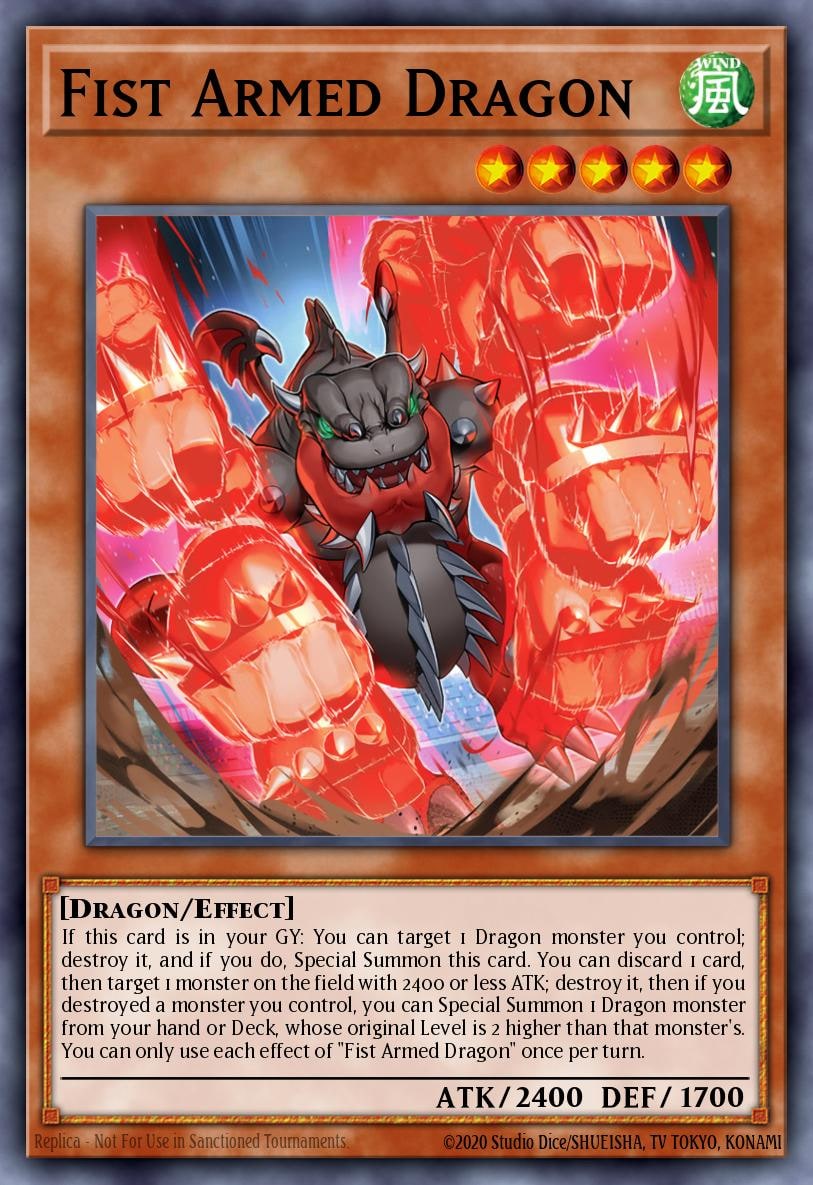 Fist Armed Dragon, Burst Protocol BPRO-EN028
