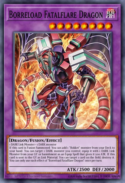 Borreload Fatalflare Dragon, Burst Protocol BPRO-EN032