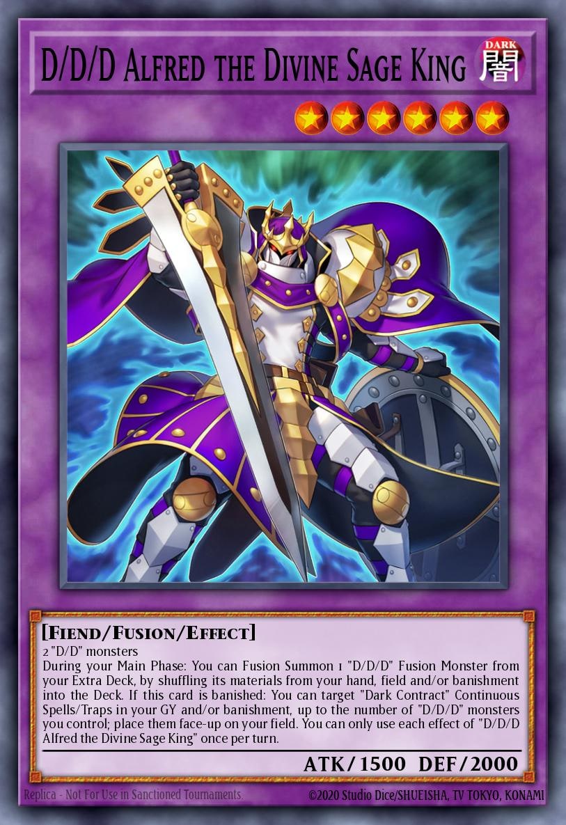D/D/D Alfred the Divine Sage King, Burst Protocol BPRO-EN033