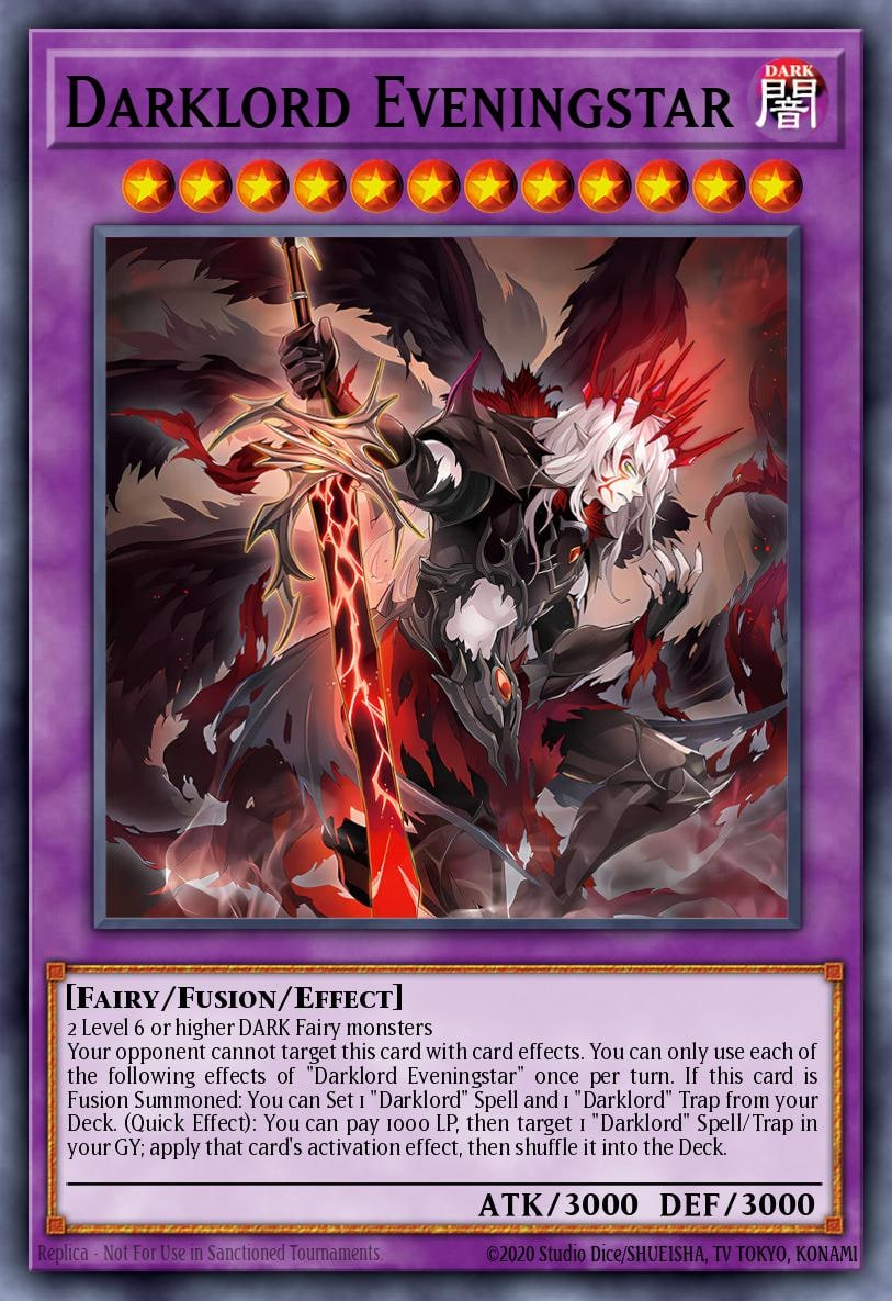 Darklord Eveningstar (Starlight Rare), Burst Protocol BPRO-EN036