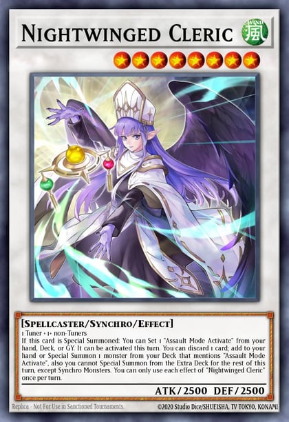 Nightwinged Cleric, Burst Protocol BPRO-EN038
