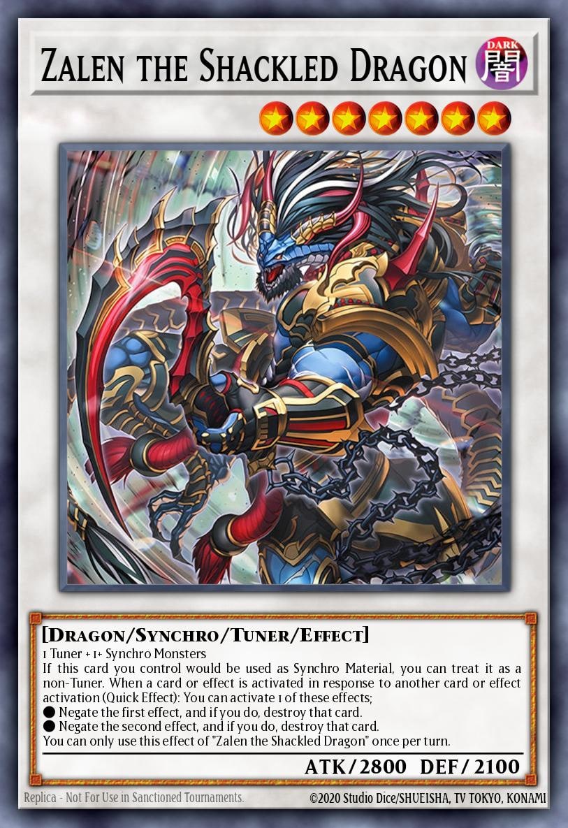 Zalen the Shackled Dragon, Burst Protocol BPRO-EN042
