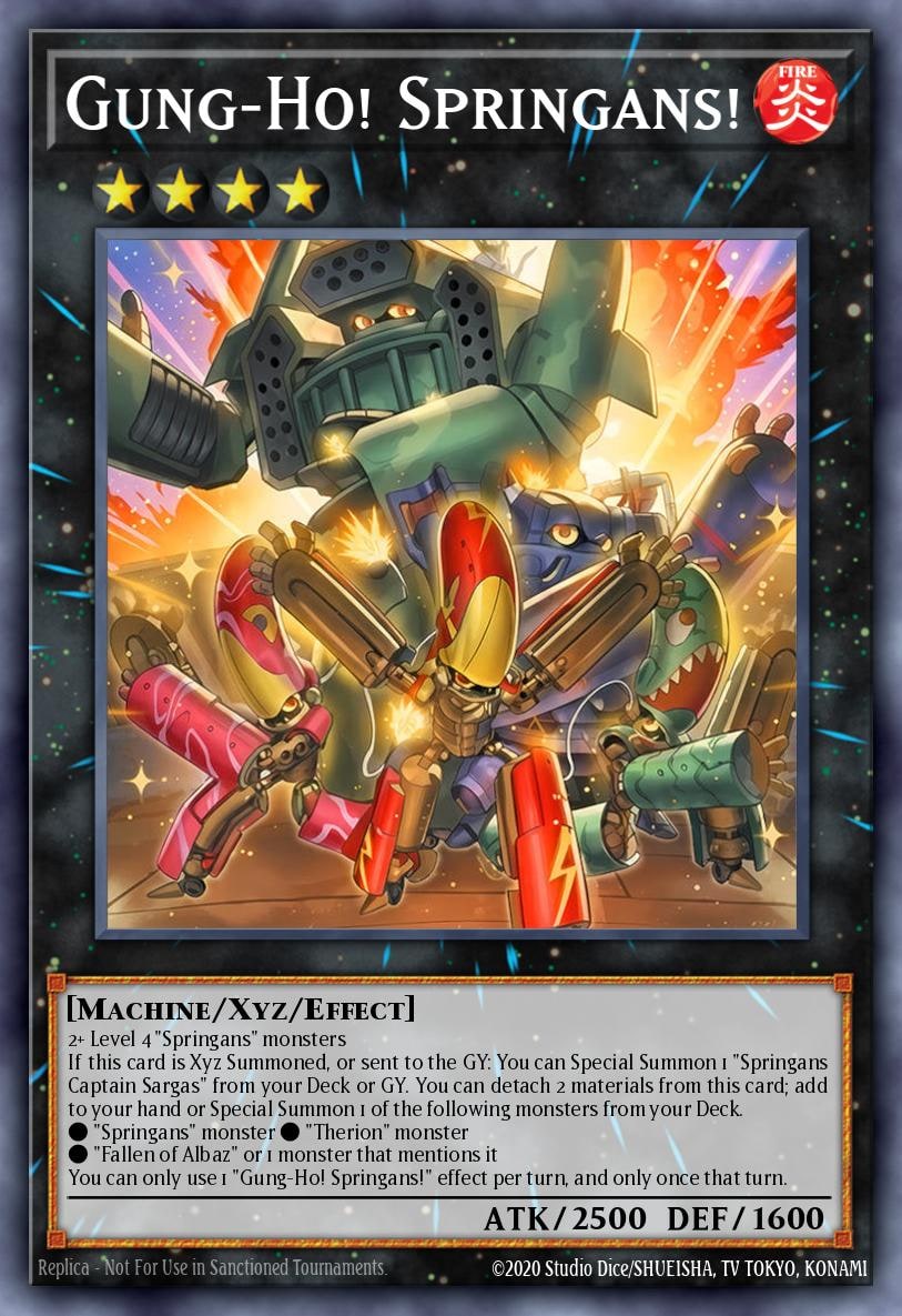 Gung-Ho! Springans!, Burst Protocol BPRO-EN045