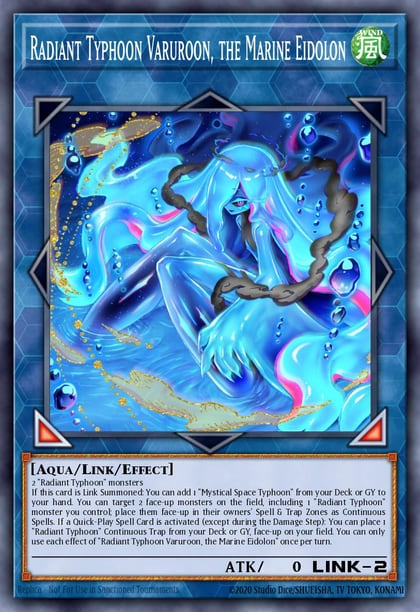 Radiant Typhoon Varuroon, the Marine Eidolon (Starlight Rare), Burst Protocol BPRO-EN049