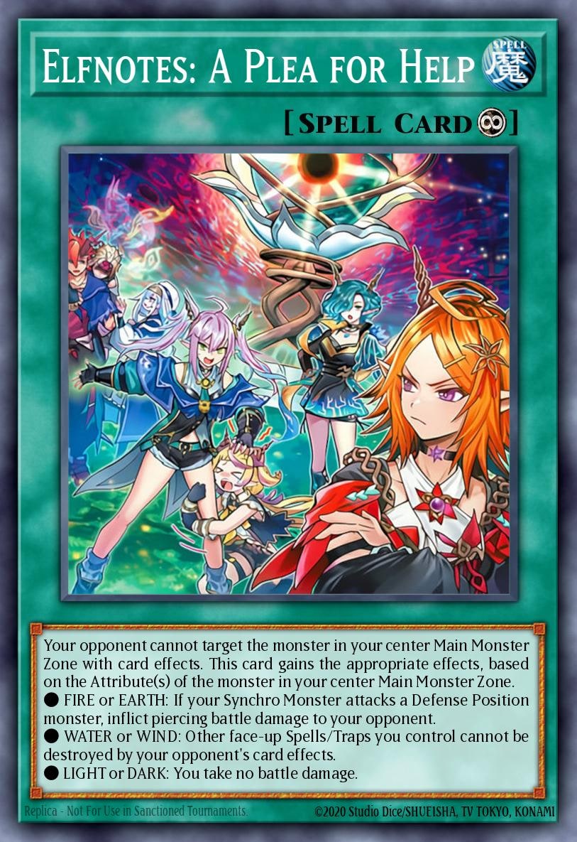 Elfnotes: A Plea for Help, Burst Protocol BPRO-EN057