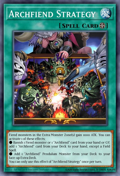Archfiend Strategy, Burst Protocol BPRO-EN060