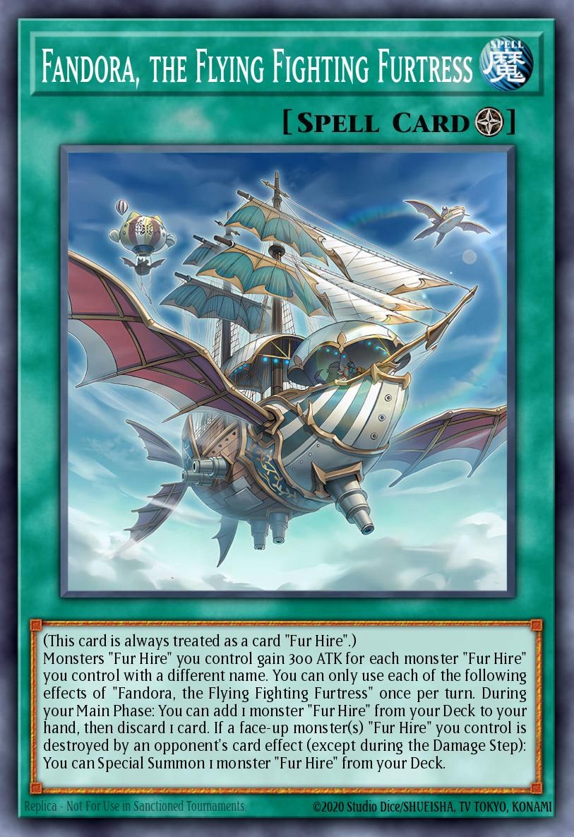Fandora, the Flying Fighting Furtress, Burst Protocol BPRO-EN061