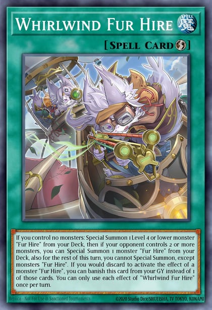 Whirlwind Fur Hire, Burst Protocol BPRO-EN062