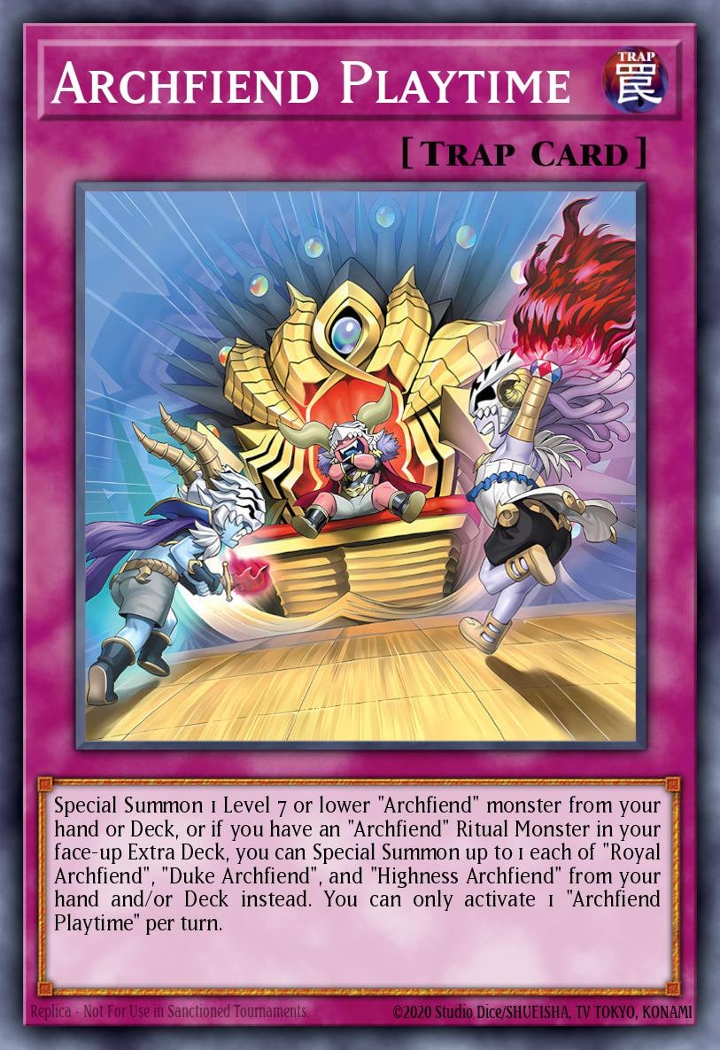 Archfiend Playtime, Burst Protocol BPRO-EN073