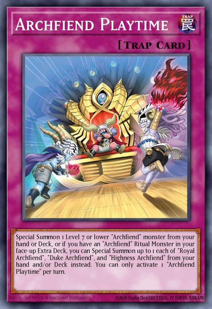 Archfiend Playtime, Burst Protocol BPRO-EN073