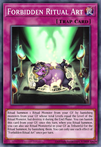 Forbidden Ritual Art, Burst Protocol BPRO-EN077