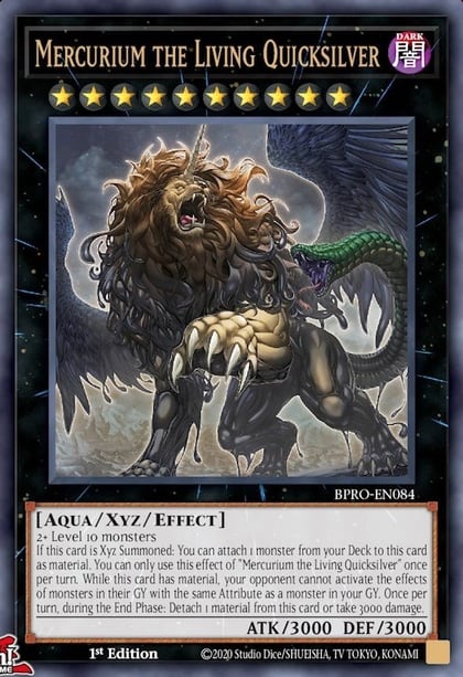 Mercurium the Living Quicksilver, Burst Protocol BPRO-EN084