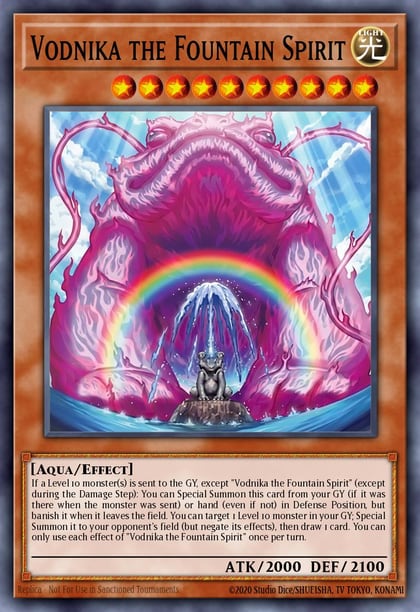 Vodnika the Fountain Spirit, Burst Protocol BPRO-EN085