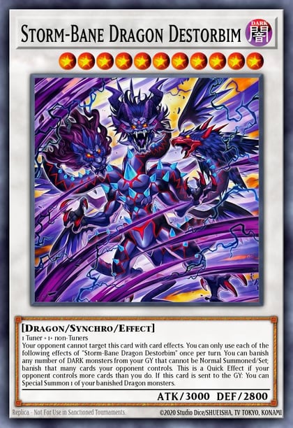 Storm-Bane Dragon Destorbim, Burst Protocol BPRO-EN089