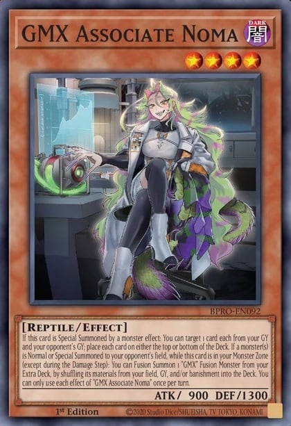 GMX Associate Noma, Burst Protocol BPRO-EN092