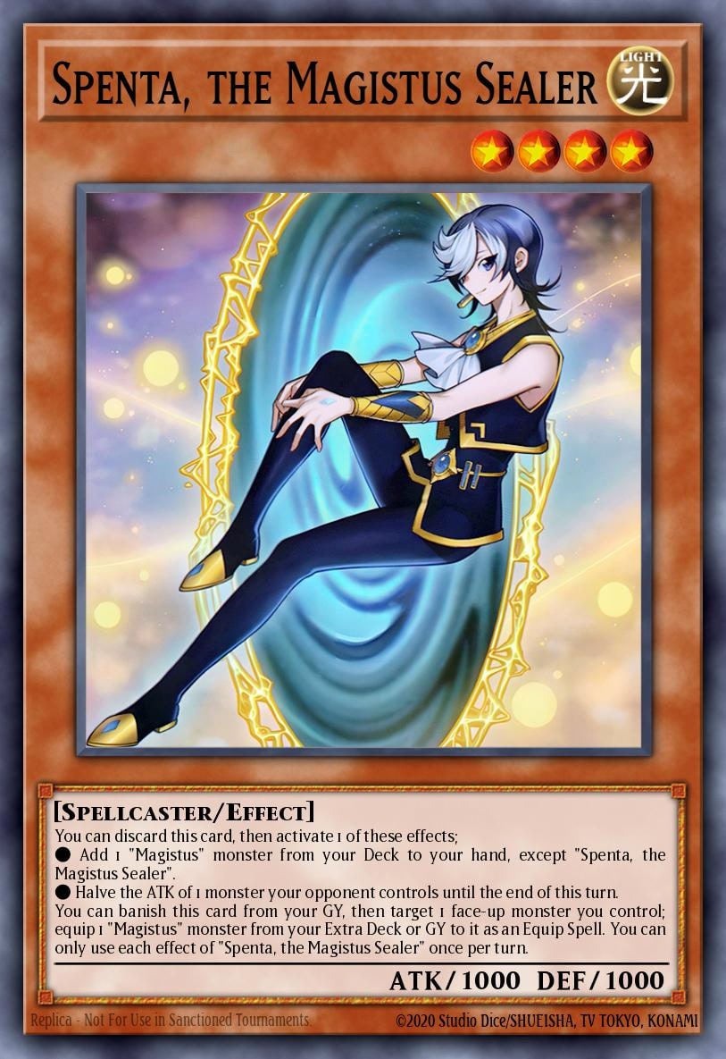 Spenta, the Magistus Sealer, Burst Protocol BPRO-EN098